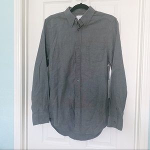 Five Four Xiro Charcoal Button Down Shirt Size S